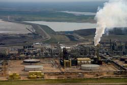 Syncrude processing facility