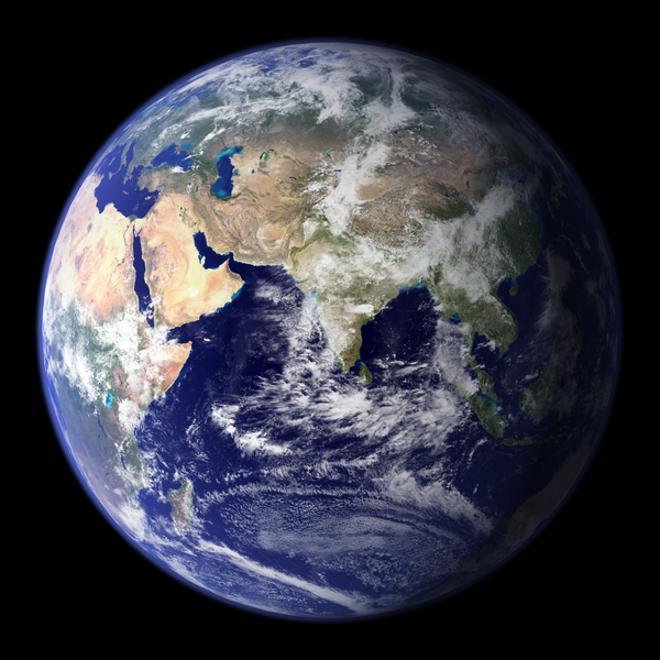 Blue Marble: Earth Eastern Hemisphere